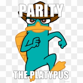 Perry The Platypus Running, HD Png Download - perry the platypus png