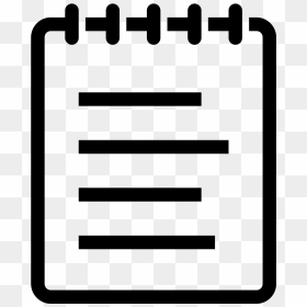 Icon For Notepad Png, Transparent Png - notepad icon png