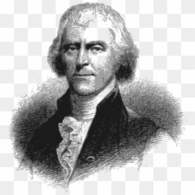 Thomas Jefferson Clipart Transparent, HD Png Download - declaration of independence png