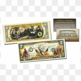2 Dollar Bill, HD Png Download - declaration of independence png