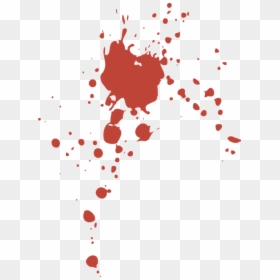 Blood Splatter, HD Png Download - mancha de pintura png