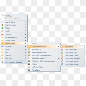 Symenu, HD Png Download - notepad icon png