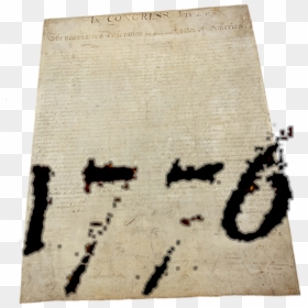 Cross-stitch, HD Png Download - declaration of independence png