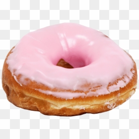 Pink Donut Transparent Background, HD Png Download - doughnuts png