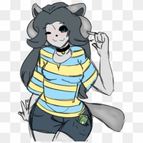 Undertale Temmie As Human, HD Png Download - temmie png