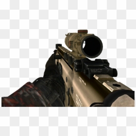 Scar H Red Dot Sight, HD Png Download - mw2 png
