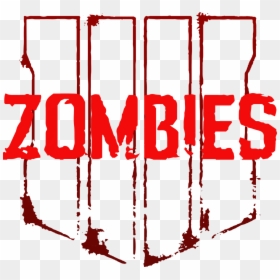 Bo4 Zombies Logo Png, Transparent Png - cod zombies png