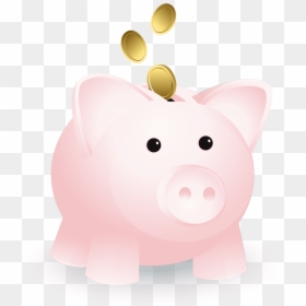 Domestic Pig, HD Png Download - save money png