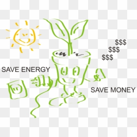 Saving Energy And Money, HD Png Download - save money png