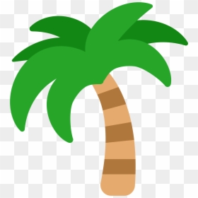 Palm Tree Clip Art, HD Png Download - plant emoji png