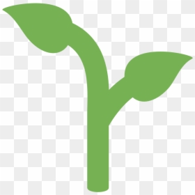 Sprout Emoji Twitter, HD Png Download - plant emoji png