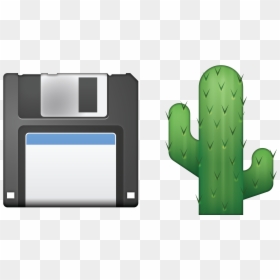 Floppy Disk Emoji, HD Png Download - plant emoji png