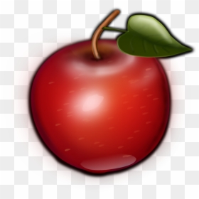 Red Apple, HD Png Download - plant emoji png