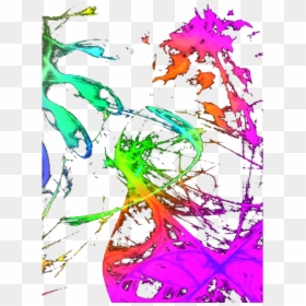 Illustration, HD Png Download - colorful splatter png