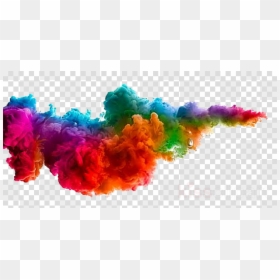 Transparent Color Smoke Png, Png Download - colorful splatter png