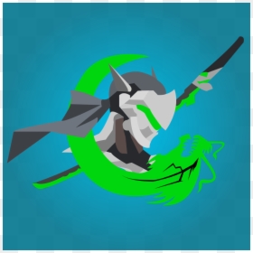 Illustration, HD Png Download - genji face png