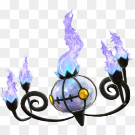 Chandelure Pokken, HD Png Download - pokeball .png