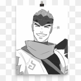 Cartoon, HD Png Download - genji face png