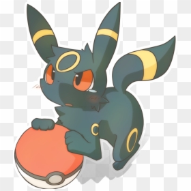 Umbreon Senpai, HD Png Download - pokeball .png