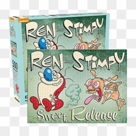 Ren And Stimpy Puzzle, HD Png Download - ren and stimpy png