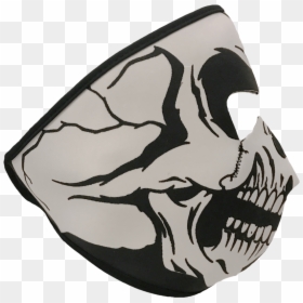 Mask, HD Png Download - skull mask png