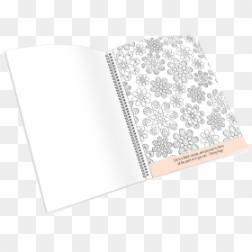 Coloring Book, HD Png Download - blank open book png