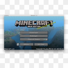 Minecraft Title Screen 1.13, HD Png Download - eminem face png