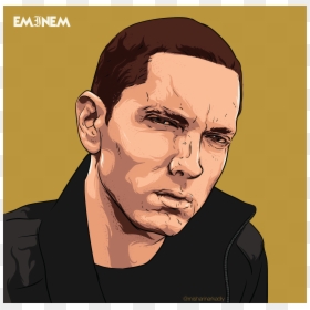 Man, HD Png Download - eminem face png