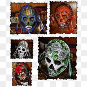 Skull, HD Png Download - skull mask png