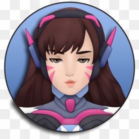 蝙蝠 侠 标志, HD Png Download - overwatch d.va png