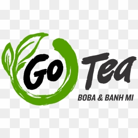 Go Tea Logo - Graphic Design, HD Png Download - boba png