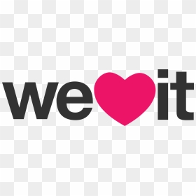 We Heart It Logo Png Transparent - We Heart It Logo Png, Png Download - it png