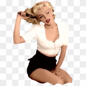 Tube Png Marilyn Monroe - Marilyn Monroe Chica Pin Up, Transparent Png - marilyn monroe png