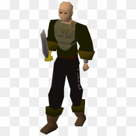 Black Dragonhide Armor Osrs, HD Png Download - rogue png