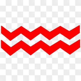 Red Zig Zag Line, HD Png Download - zig zag png
