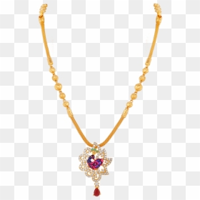 Simple Grt Jewellers Necklace Designs, HD Png Download - indian gold jewellery necklace sets png