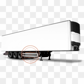 Refrigerated Trucks Clipart, HD Png Download - container truck png