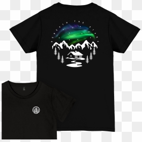 T-shirt, HD Png Download - northern lights png