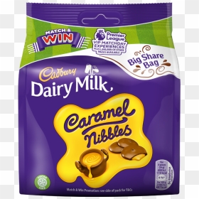 Dairy Milk Caramel Nibbles, HD Png Download - dairy milk png