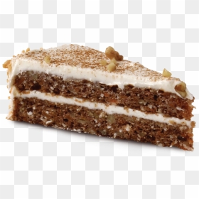 Vegan Carrot Cake Slice, HD Png Download - vegan png