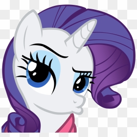 Rarity My Little Pony Head, HD Png Download - rarity png