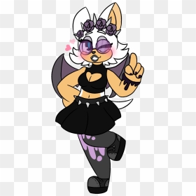 Pastel Goth Rouge - Rouge The Bat Gothic, HD Png Download - pastel goth png