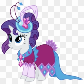 My Little Pony Rarity Dress - My Little Pony Rarity Gala, HD Png Download - rarity png