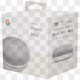 Google Home Mini Chalk, HD Png Download - google home png