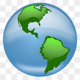 Glossy Globe Svg Clip Arts - Globe Clip Art, HD Png Download - globe clipart png