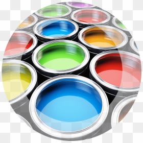 Types Of Paint, HD Png Download - watercolor circle png