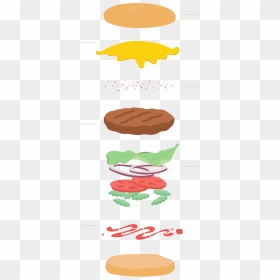 Build A Burger App, HD Png Download - veg burger png