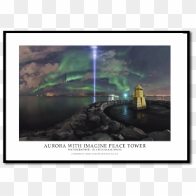 Picture Frame, HD Png Download - northern lights png