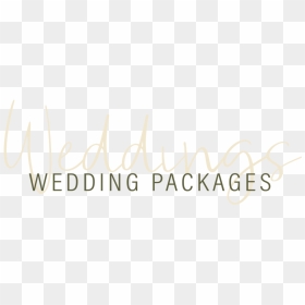 Weddings11 Package 2 Title - Calligraphy, HD Png Download - wedding wishes png
