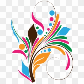 Abstract Vector Art Png, Transparent Png - floral design png file